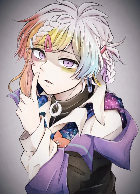 二面性を持つ人
#わさびファンアート 