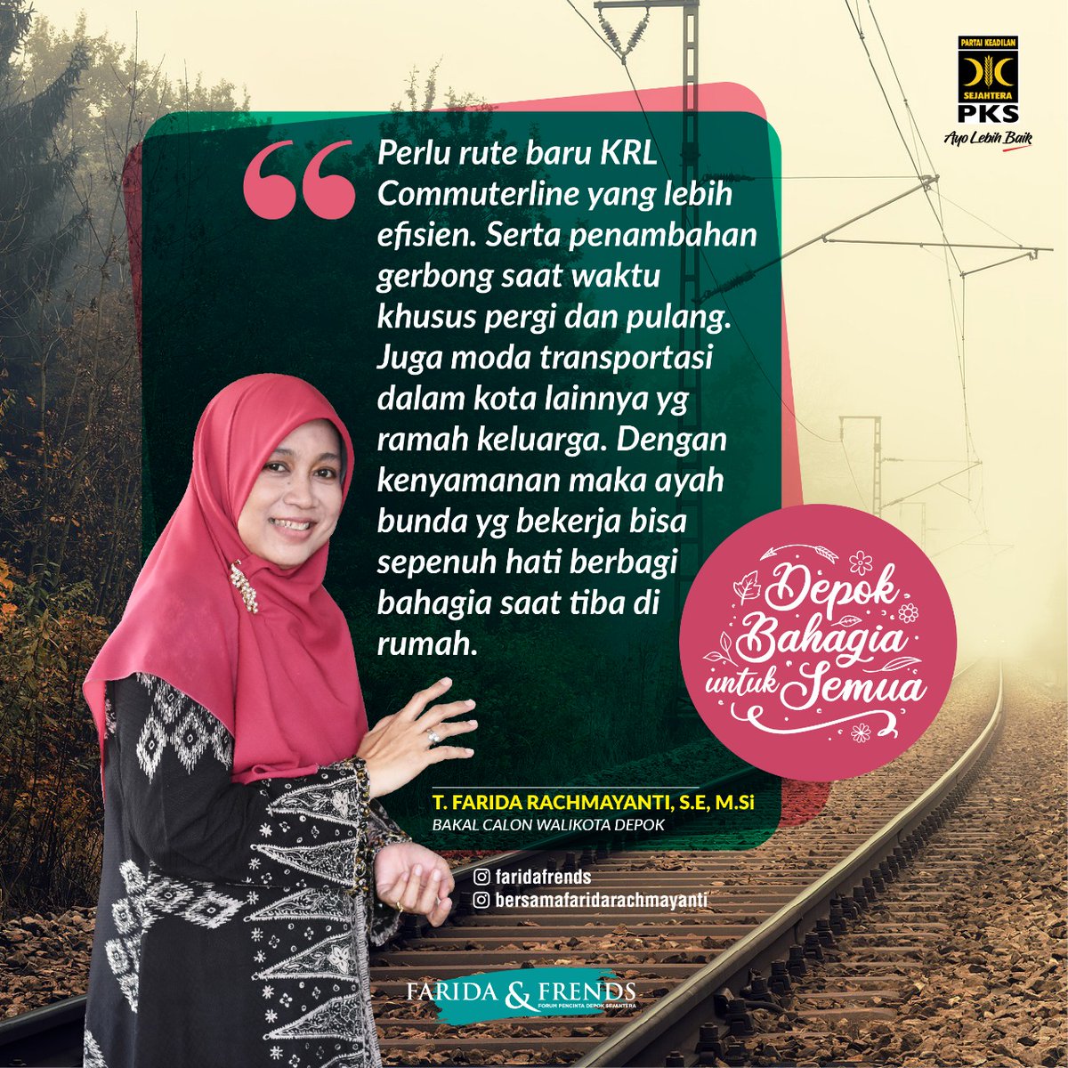 tfaridarachma's tweet photo. #DepokBahagiaUntukSemua
cc @CommuterLine https://t.co/NZk20tf5z9