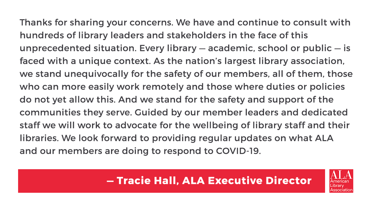 American Library Association tweet media