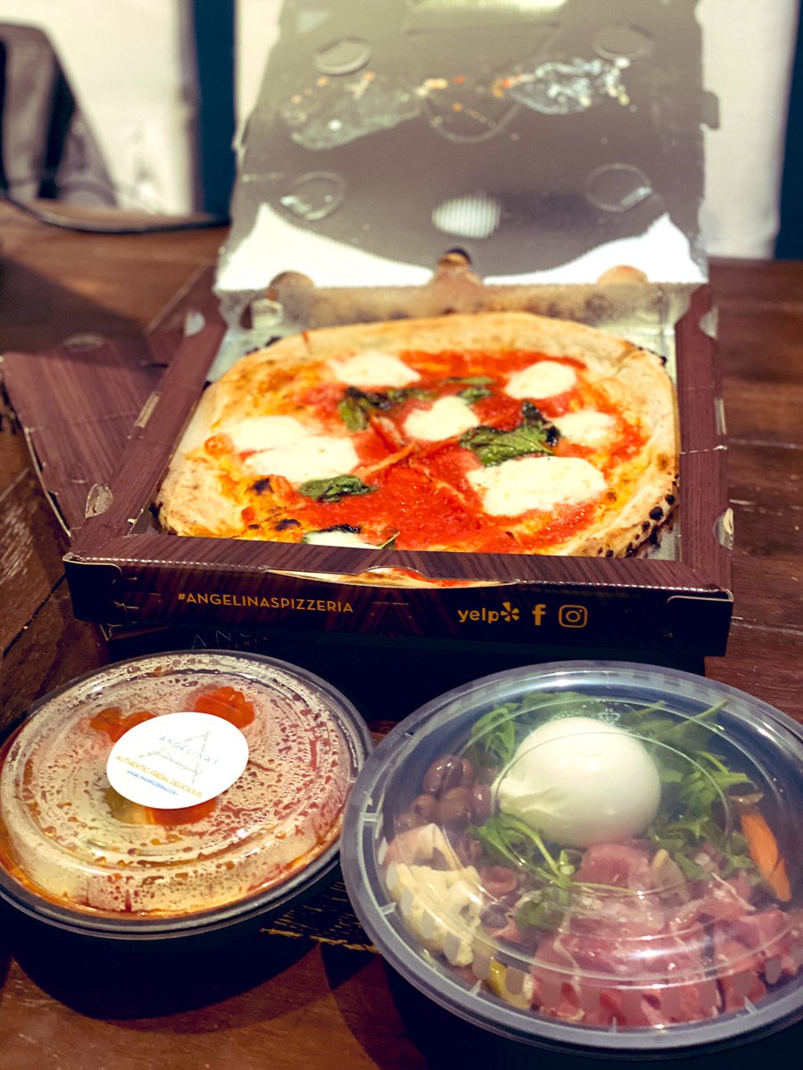 dishhype's tweet photo. Angelinas Pizzeria Napoletana takeout https://t.co/EBclN2XPOI