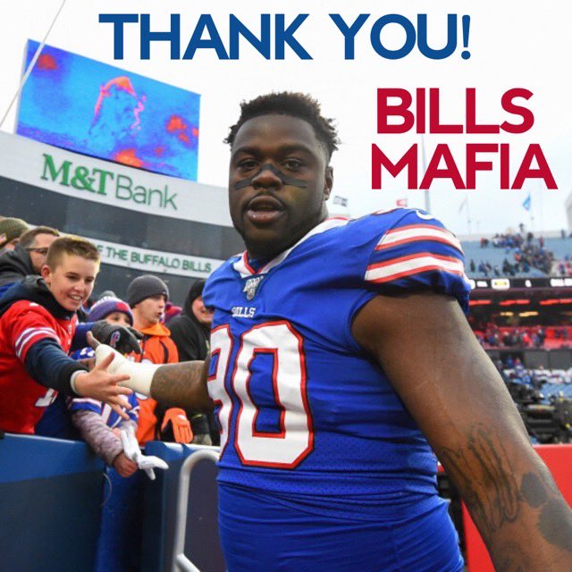 Shaq_Lawson90's tweet photo. Thank You Buffalo ❤️ https://t.co/h9ba7gX6rW