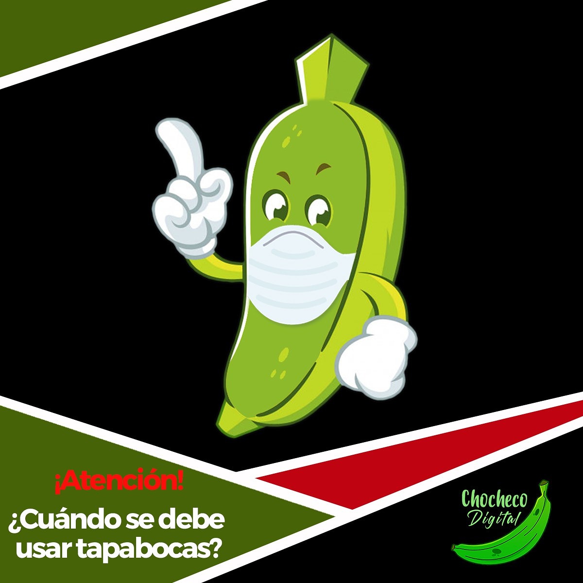 chochecodigital's tweet photo. ¿Cuándo se debe usar tapabocas?

La (OMS) señala que solo se debería usar en caso de presentar tos o estornudos, o si se está al cuidado de una persona con sospechas de ser portador del Covid-19.

#Chochecodigital #Tapabocas #OMS #Coronavirus #Sintomas #Covid-19 https://t.co/GpUMozigG7