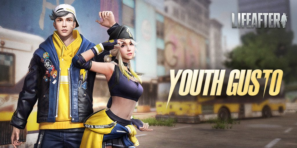 LifeAfter_en's tweet photo. #DailyEvent
#OutfitSubsidy
When weather gets warmer, it’s cool to dress up in street  style and walk around #LifeAfter street!
Before 03/31, like &amp; share this post. Leave your role gender, ID and Server here. We will pick up 1 lucky survivor  and reward him/she a #YouthGusto. https://t.co/fOfUqAUCyd