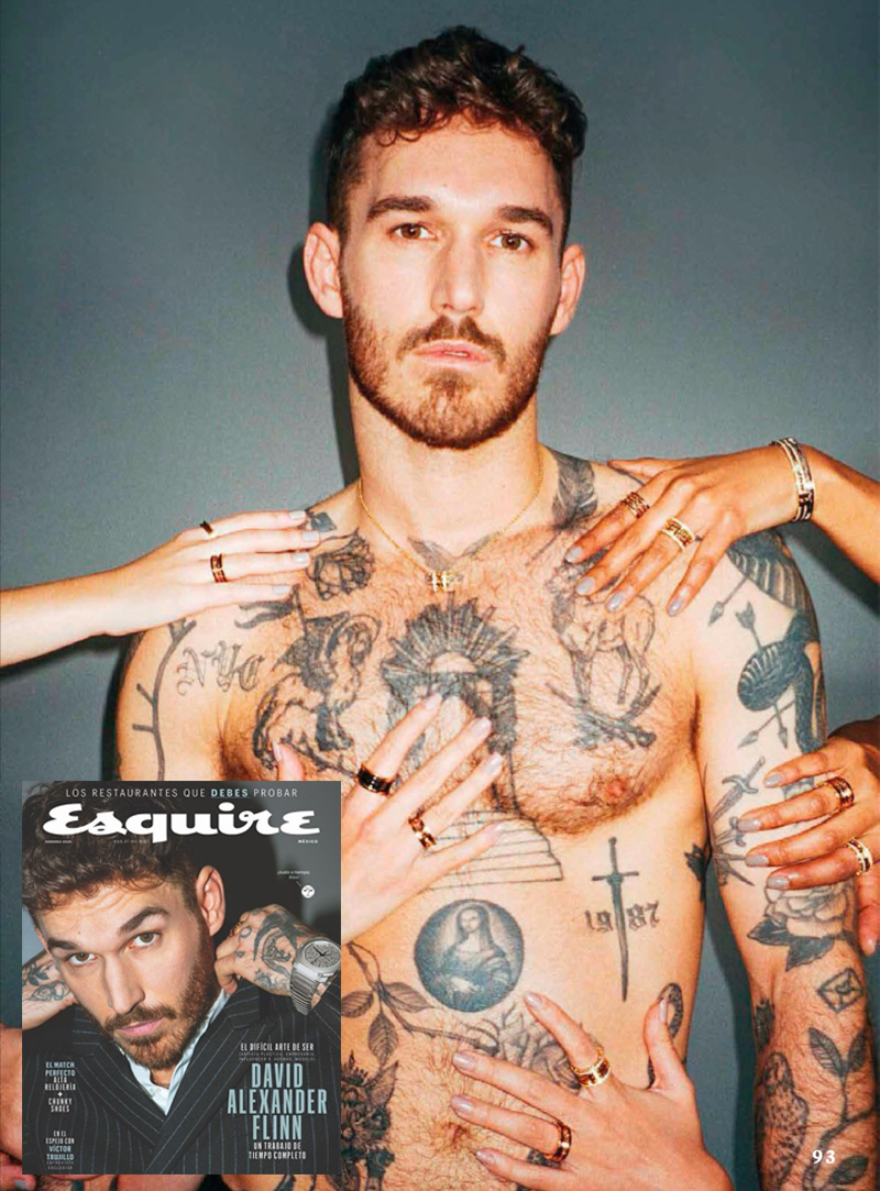 *NEW* #DavidAlexanderFlinn para @esquirelat (vía @4ngelVazquez)