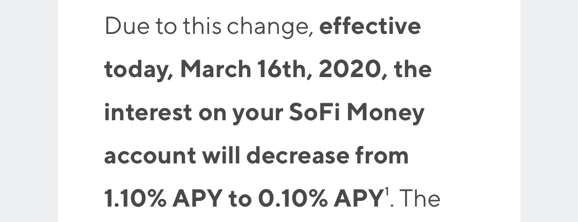 Tough times if your customer acquisition strategy was “high yield”