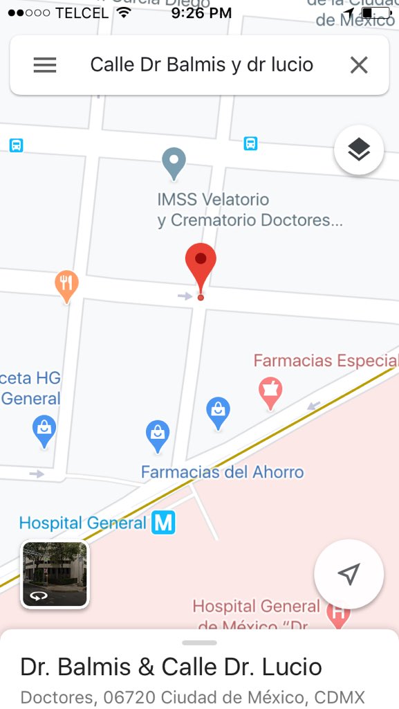Ésta es la dirección: en la esquina de Dr. Balmis y Dr. Lucio, a una calle de metro Hospital General. ✨