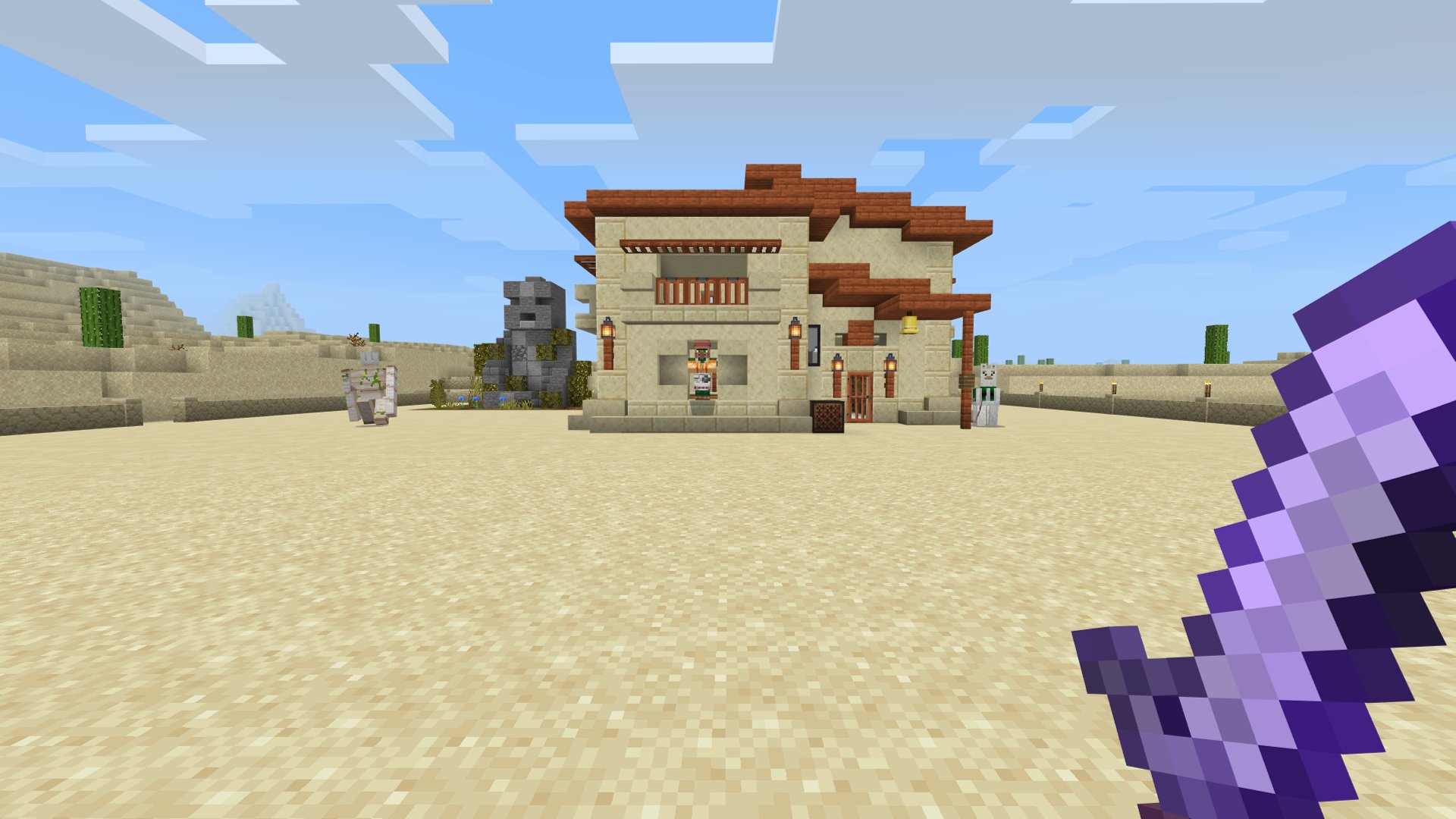 Ben Walke Starting To Build Up The Minecraft Base Don T Usually Settle In A Desert Biome So Trying Something New