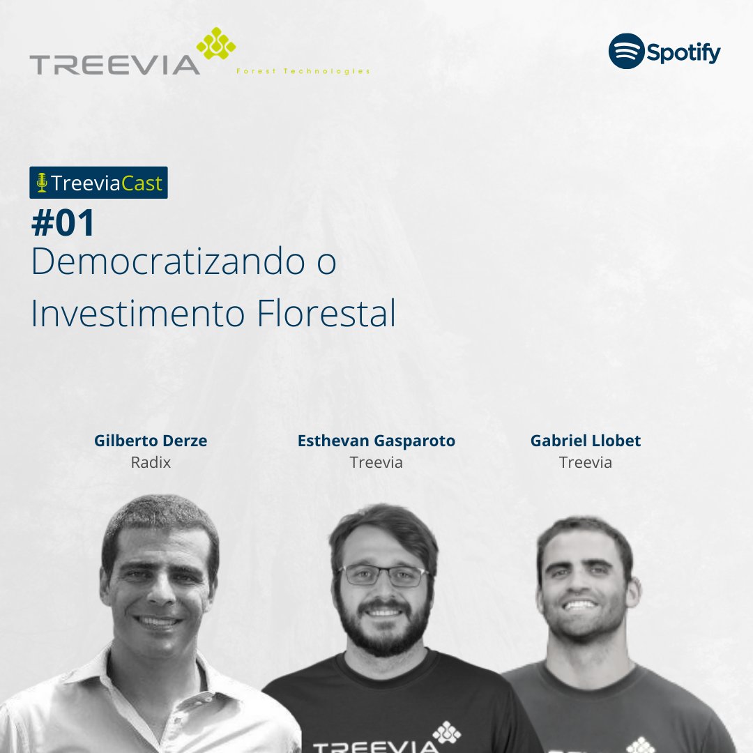 treeviaforest's tweet image. In the first episode of TreeviaCast &quot;Democratizing Forest Investment&quot;, @gibaderze from the company @invista.radix told us a little about his trajectory and how his business on Forest Investment was started via crowdfunding.

Accessing the link: mla.bs/28b18fe8 😉