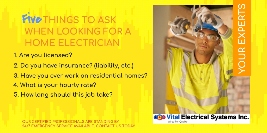 Take care of your home.  Take care of your budget.  Check out our five things you should know before opening your door and your wallet to a home #Electrician. #Connecticut  #ProfessionalElectricians #ElectricalContractors #Electricalissues.