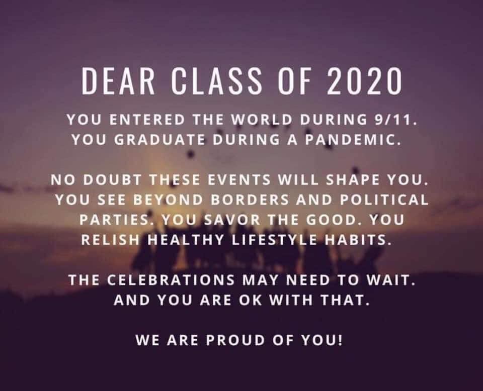 Going through this with a Senior is heartbreaking. #momofasenior #classof2020 #coronavirus #wereproudofyou