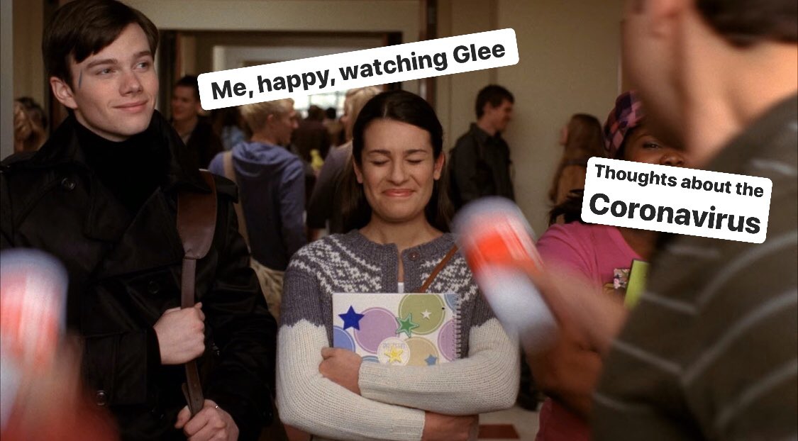 I got some actual work done today and now I’m tired. You know what that means?? TIME FOR MORE GLEE.