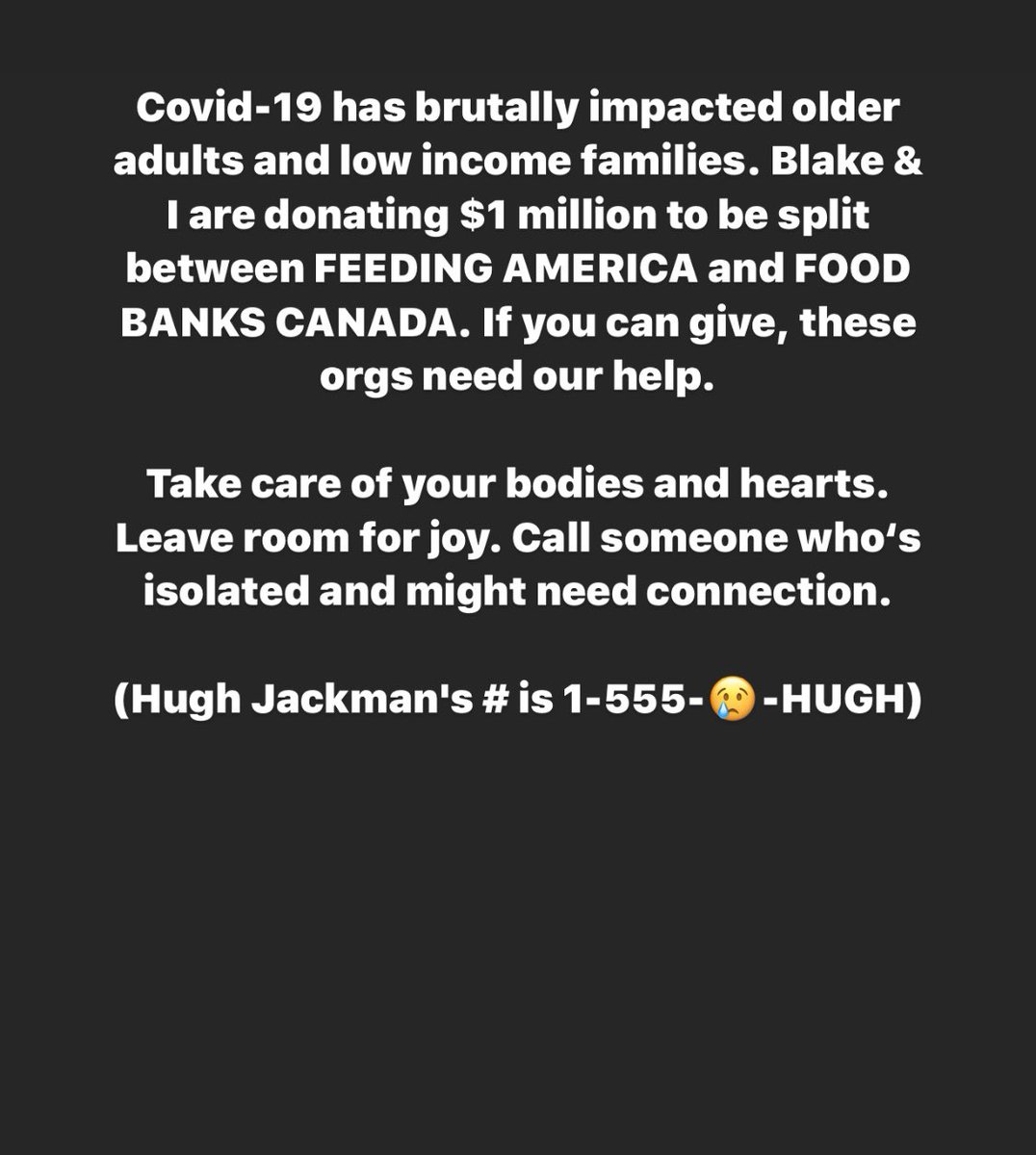 VancityReynolds's tweet image. I think we can all agree, Covid-19 is an asshole. If you can help, visit, FeedingAmerica.org and/or FoodBanksCanada.ca
