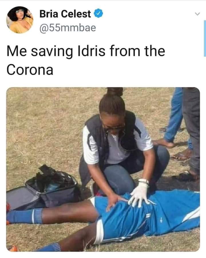 ItsMyBiTheWay's tweet photo. #SaveIdris #coronavirus #coronapocolypse #YallThirsty https://t.co/mNSZycFmLl
