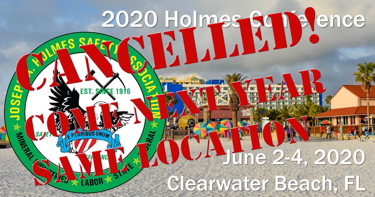 JosephAHolmes's tweet photo. 2020 Holmes conference cancelled due to COVID-19 pandemic https://t.co/M9mwBlhXsH