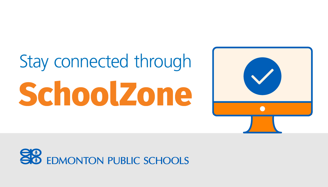 EPSBNews's tweet photo. SchoolZone is an important way to stay connected with your #EPSB school. If you do not have your login information, or login information for your child, please call their school to ask for usernames and passwords. For more information on SchoolZone: https://t.co/UhsAuS8lrQ https://t.co/hIeQViH190