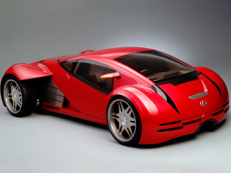 Lexus 2054 Concept was first unveiled in 2002. The car was commissioned by Steven Spielberg for use in the film Minority Report.