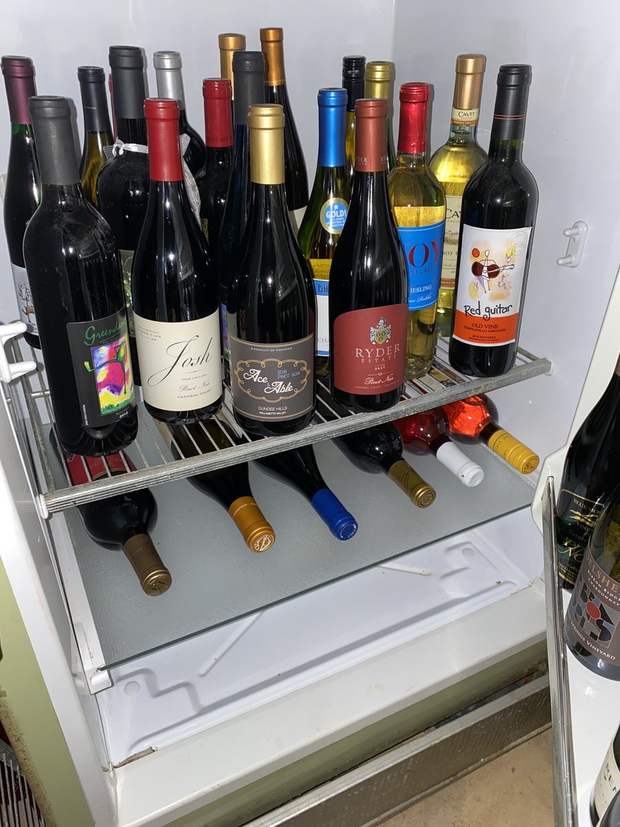 Martinstrout's tweet photo. “Yes, I checked the basement. We should be okay for a while.” https://t.co/OwhSCNXXe5