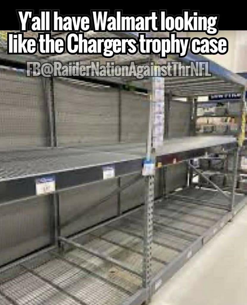 RNATheNFL's tweet photo. You can't find anything...πππ
#LosAngelesChargers #Chargers #FuckTheChargers #ChargersSuck #RaidersVsChargers #RaidersRunLA #RaiderNationAgainstTheNFL #RNATN #Raiders #RaiderNation #Raiders4Life https://t.co/jk9fu01ykJ