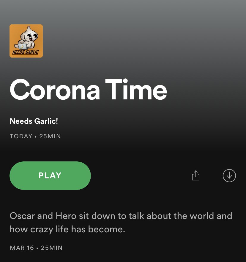 needs_garlic's tweet photo. It’s been a minute but an episode has been released! Check it out 😉 https://t.co/2FmaXOzc32