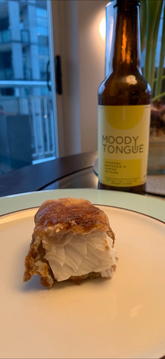 SparrowCoffee's tweet photo. Supporting local businesses one at a time during these uncertain times. #Beer batter made w/ @MoodyTongue. And it tastes amazing. #cod #pubfish #homecooking https://t.co/5CHzo3jdNL
