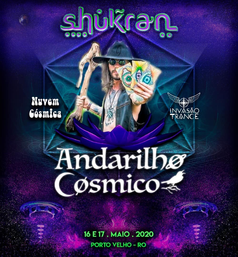 AttShukran2020's tweet photo. Com muita honra e muito prazer anunciamos ele, Andarilho Cósmico, diretamente de SP para fazer parte do nosso line pesadão! 
Dj e produtor da festa Invasão Trance Murilo Mariozi que assina o projeto Andarilho Cósmico traz em seus som grandes referências nacionais e internacionais https://t.co/ClJVlUgoGY