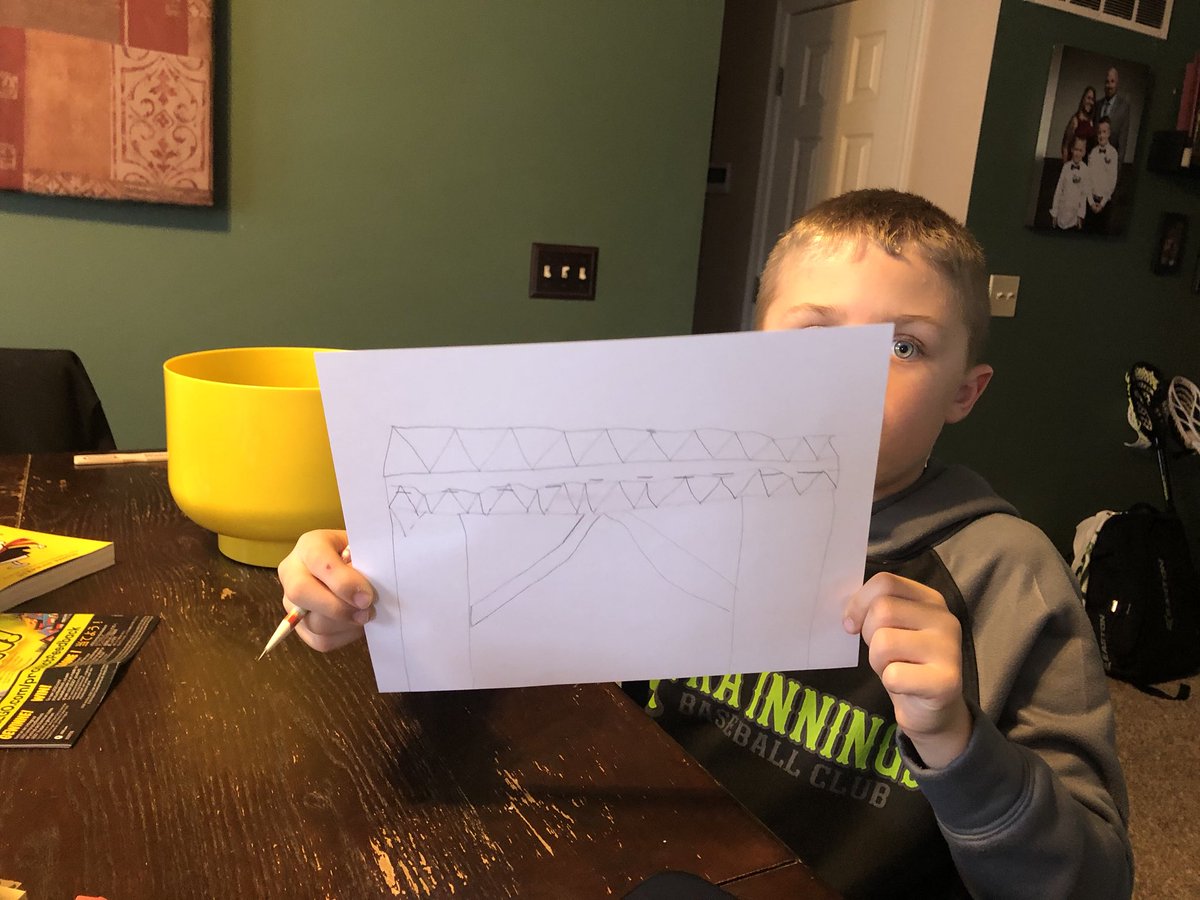 TES_4Library's tweet photo. Engineering design process: Create a strong structure STEM project. brainstorm, design/plan, create, test and improve! Always learning @BES_Eagles @GovAndyBeshear #MyNTIKy @Boone_County https://t.co/AlJxr3yVBn