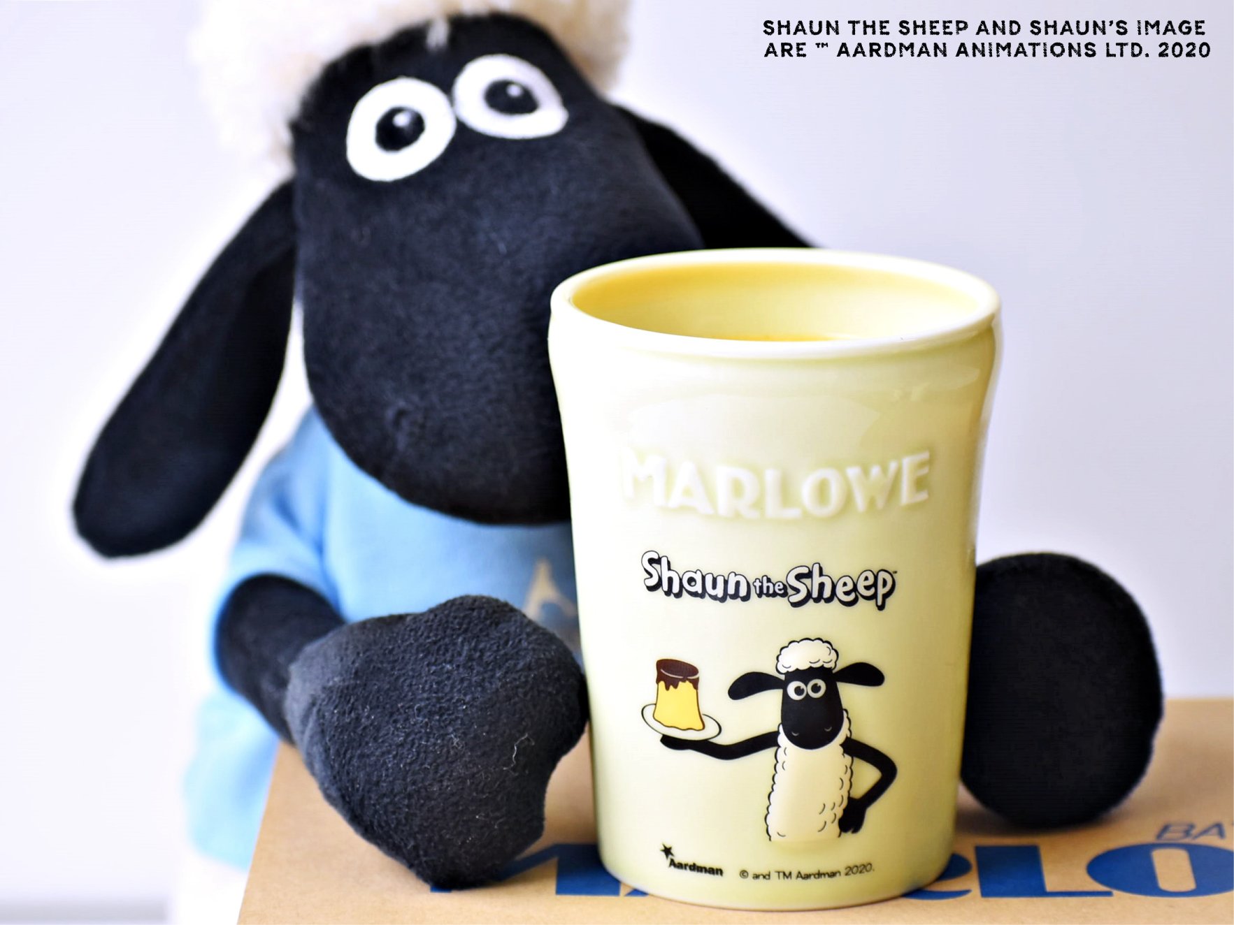 ひつじのショーン 公式 本日より発売 プリンのマーロウ Pudding Marlowe では 年 ひつじの ショーン陶器プリン を3 17 火 全店での販売をスタート パワーみなぎる有精卵で作る 王様プリン です カスタードプリンとの味わいの違いをお