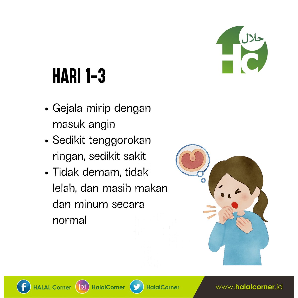 halalcorner's tweet photo. Hari 1-3 https://t.co/WtN0v4vv7a