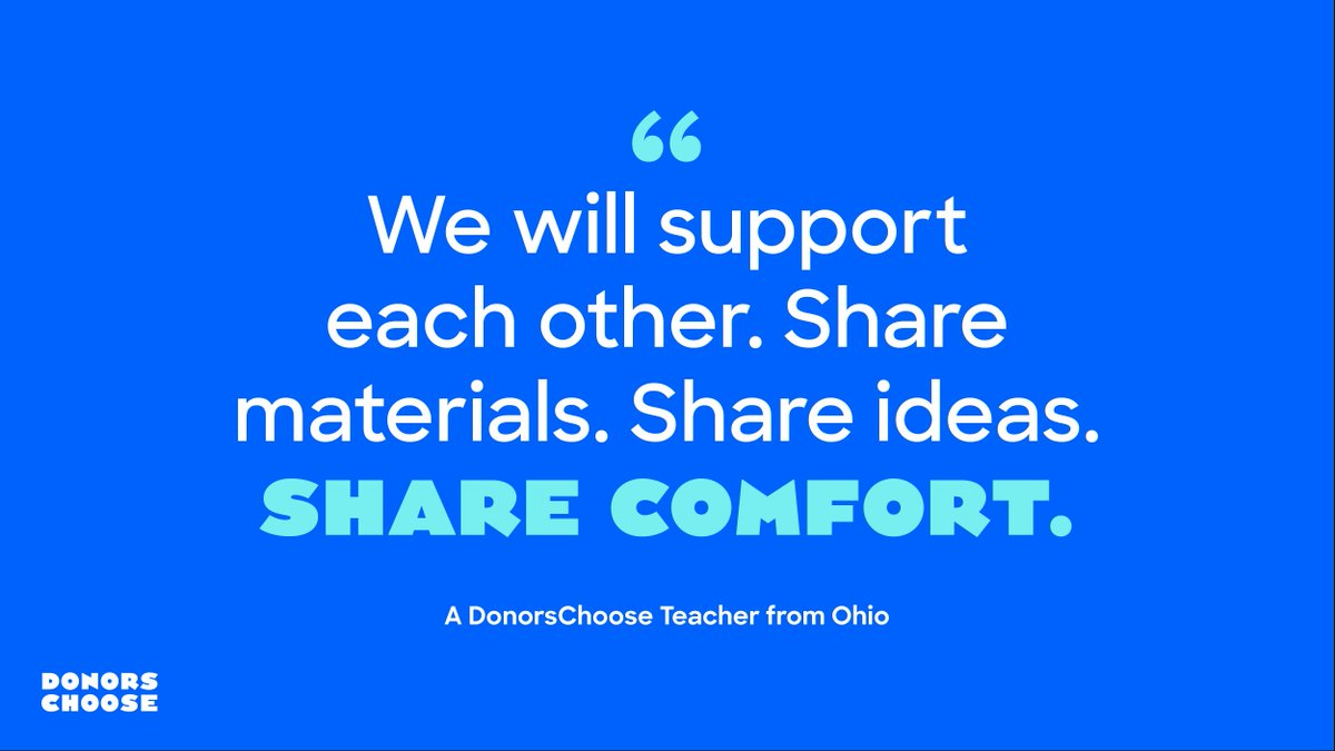 DonorsChoose tweet media