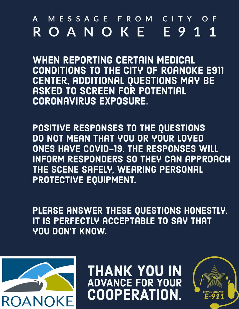 Stay safe #RoanokeVA
