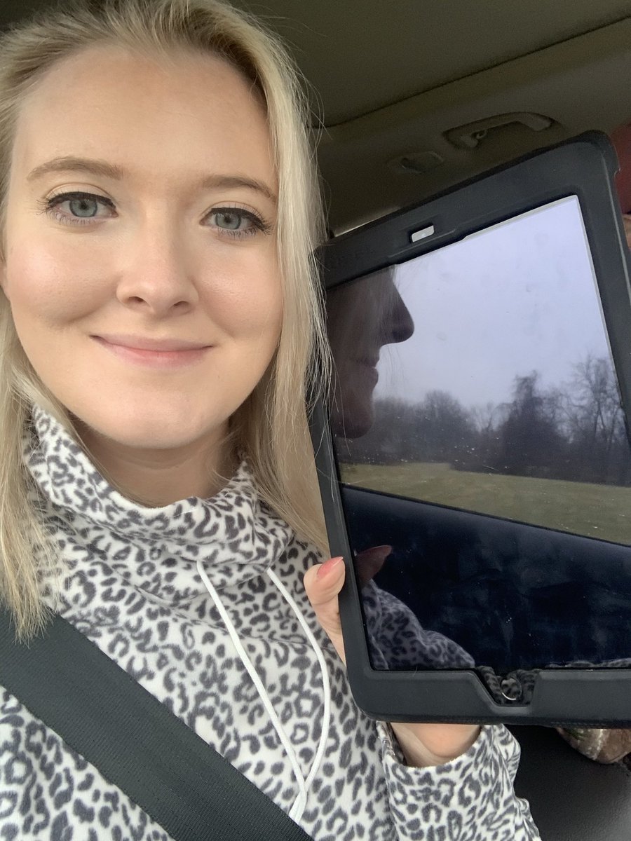 MissKaysKC's tweet photo. Delivering an iPad to one of my kiddos today that she left at school. I am sure going to miss them for the next few weeks @GracemorNKC https://t.co/PfbK1bjbxi