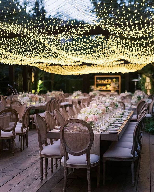 📸 : @weddingdecorinspiration
A lovely reception took place under a canopy of magical twinkle light|| Photo @jessicariekephoto⁣ | Venue @hotelbelair⁣ | Event Planning <a href="/melissabaum/">Melissa Baum</a>⁣ | Florals <a href="/nancy_kaye/">nancy kaye carolino</a> @marksgarden | 
Furniture @revelryeventdesign⁣ @revelrymatias
​​​.
​.…