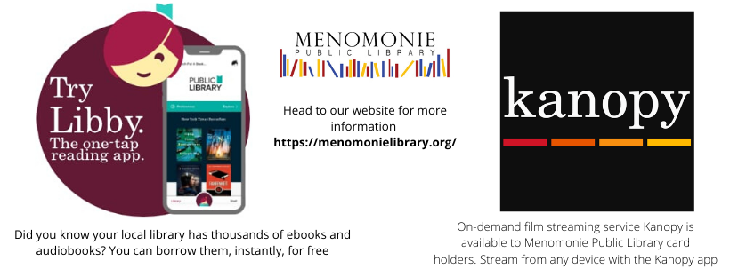 meLibrary's tweet photo. @meLibrary  Not venturing out?  You have options. https://t.co/rab130p1I1