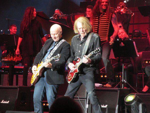 Happy Birthday to Thin Lizzy guitarist ( photo from Rock Meets Classic concert 2016 ) 