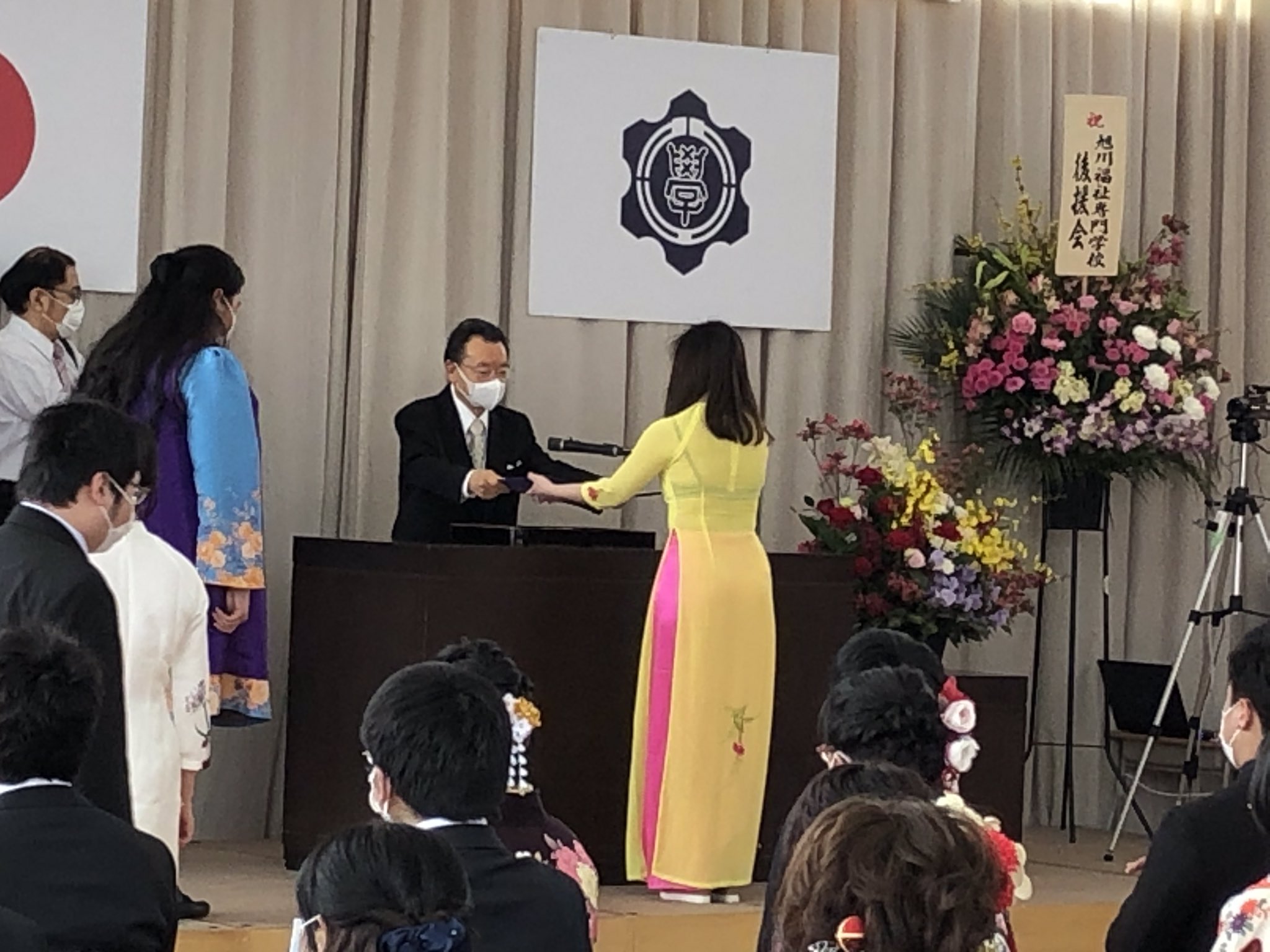 福専レンジャー 旭川福祉専門学校 3月13日 卒業式が行われました コロナウイルスの影響で規模を縮小しての式でしたが 4科の卒業生達はみんな堂々とした姿で晴れやかに旅立ちました きっとみんながそれぞれの現場で活躍してくれますね 卒業