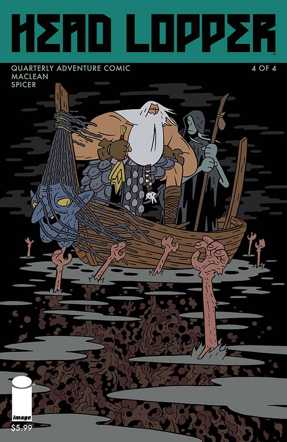 I just discovered <a href="/Andrew_MacLean/">andrew maclean</a>'s Head Lopper comic and this is so the #OSR / #SWORDDREAM aestethic I am shooting for!
