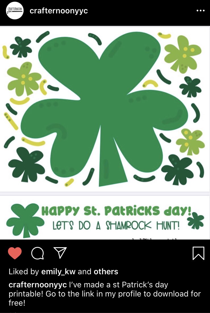 J_tothe_Aime's tweet image. The lovely Stacey at @crafternoonyyc has made it even easier for the shamrock hunt! Print her digitized art work and put it in your window! It’s free! While you’re at it show her some love &amp;amp; like her biz! #yyc #shamrockhunt #localbusiness #spreadluck #spreadlove #stpatricksday
