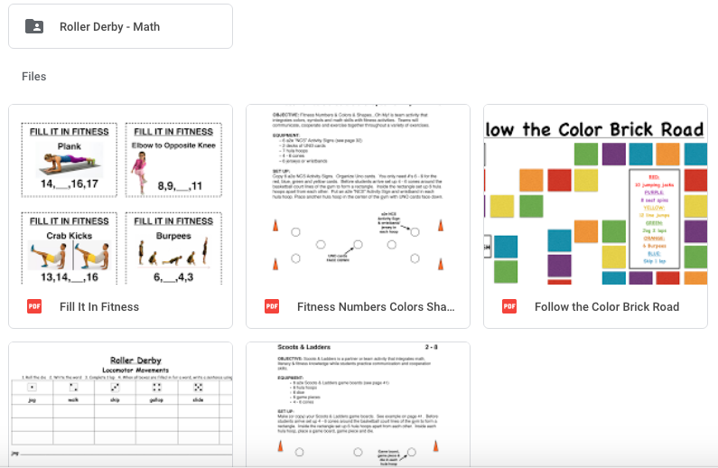 a2e activities that can be done at home...share and retweet!  You don't need technology for these - all printable!
drive.google.com/drive/folders/…
#HPEatHome #PhysEd #fitness #teachershelpingteachers