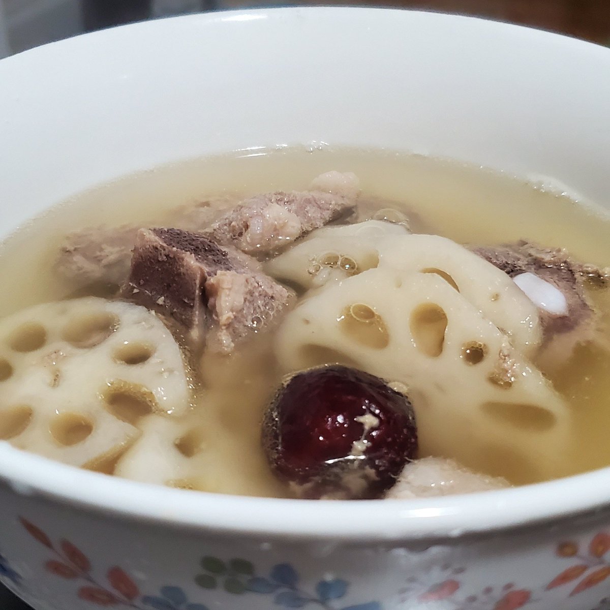 13. My mother made lotus root soup for me all the time when I was growing up. In a tumultuous time, this brought me great joy. Lotus root soup is also a main character in one of my favourite dramas The Untamed so I'm not gonna lie that was another reason for making it tonight