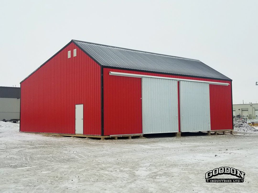 Check out this 42x48x14 cold storage unit. There's no limit to what our buildings can be used for. What do you use yours for? Tell us below!

#GoodonIndustries #CandianMade