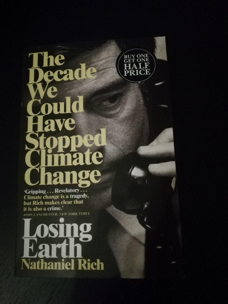 I used a night of self-isolation to read book 24, Losing Earth by Nathaniel Rich. It's a short and readable, but horribly depressing book that confirms almost everything we now know about climate change was known by experts 40 years ago but there wasn't the political will to act.
