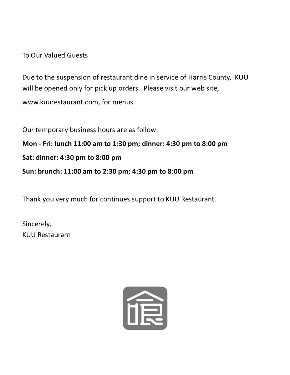 KUU Restaurant (@kuurestaurant) on Twitter photo 