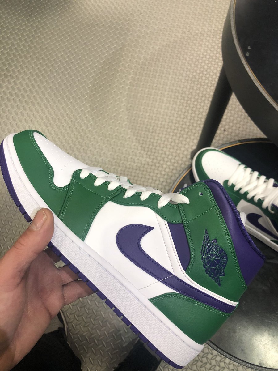 incredible hulk jordan ones