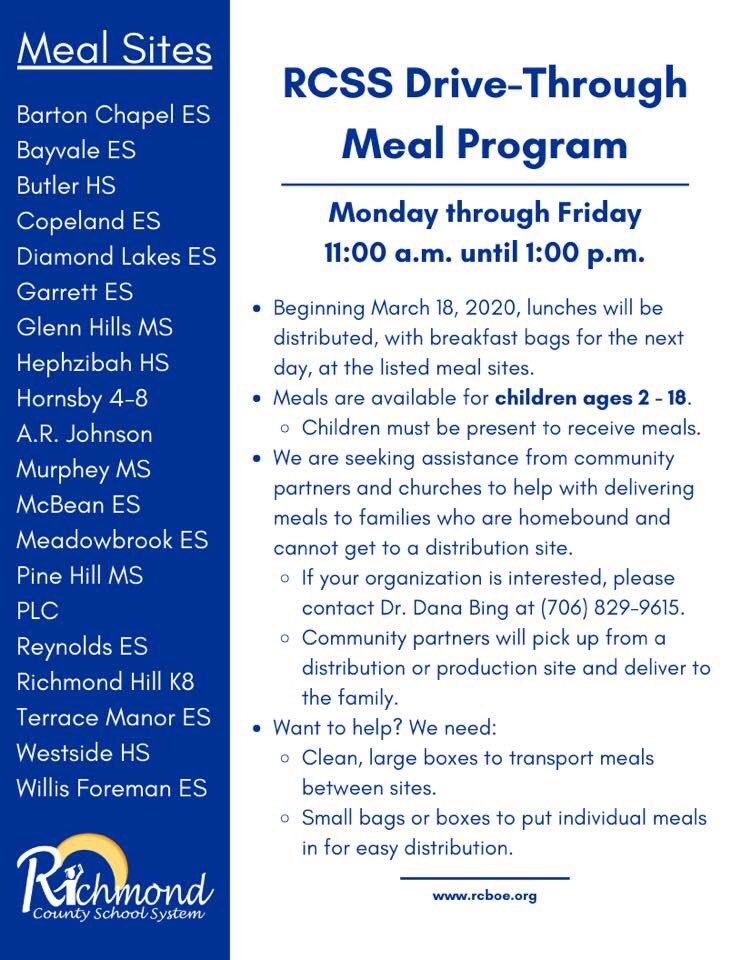 Please support and help get the word out. We are stronger together! #LoveAugusta