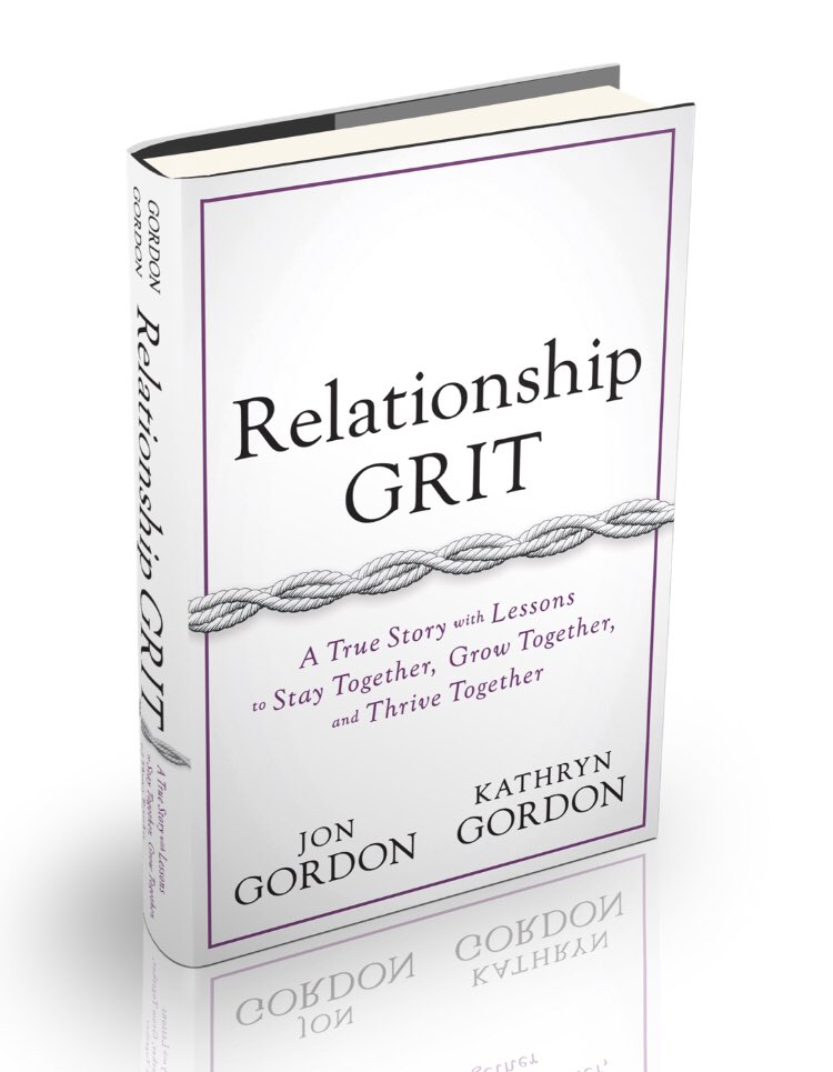 I'm excited to be part of <a href="/jongordon11/">Jon Gordon</a> 's launch team for "Relationship Grit: A True Story with Lessons to Stay Together, Grow Together, and Thrive Together" Check it out at amzn.to/2Dewd3V