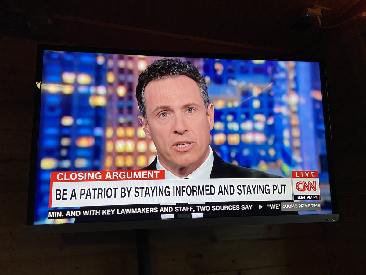 jeffrey_ventre's tweet image. The irony of ⁦@ChrisCuomo⁩ giving a national pep talk on #NotNeUs — After spending the past year undermining #BernieSanders