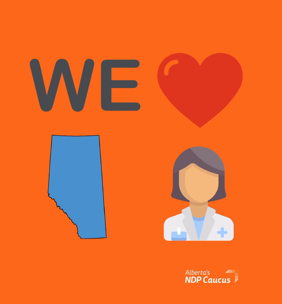 We need more nurses, not fewer.
We need more hospital beds, not fewer.
We need support for doctors, not fights.
We need financial support for folks who are unable to work and families impacted by this pandemic #ableg #abhealth #ableg