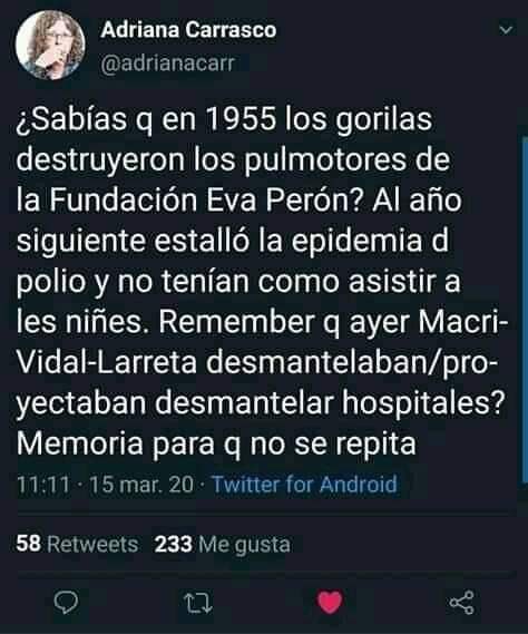#CoronavirusEstadoPresente  #LibresLosQueremos  #PatriaMilitante