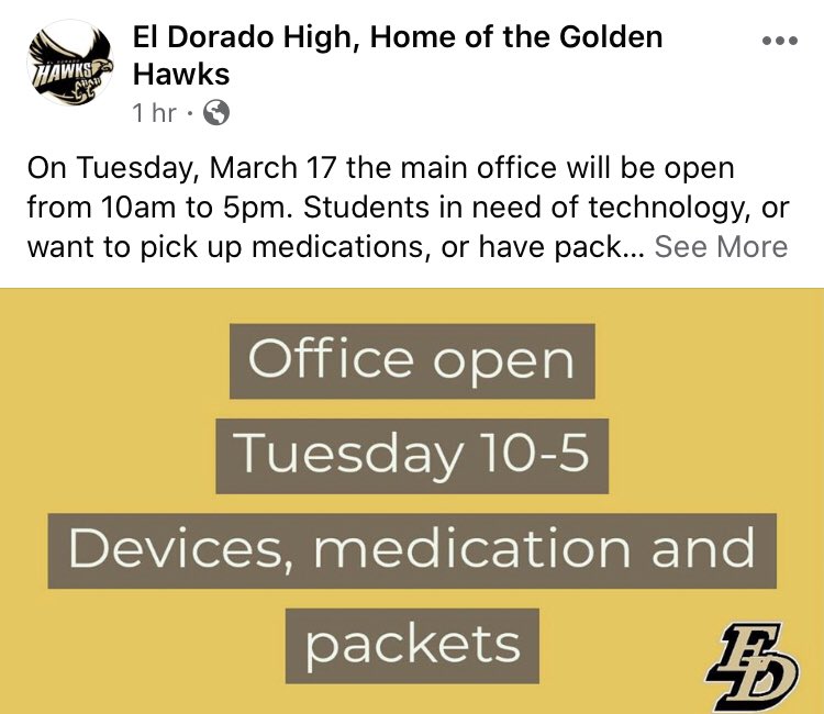 El Dorado Track & Field tweet media