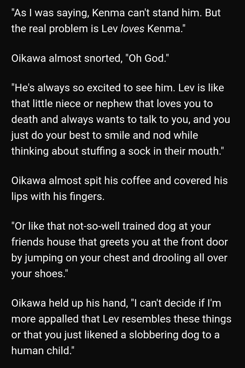 How kuroo found kenma by suggestivescribe- https://archiveofourown.org/works/3988276/chapters/8953993-5/5-kuroken-kuroo realizes he's in love with kenma after oikawa says something-they move in together-oikuroken FRIENDSHIP-definitely my fave-so so great-tw for panic attack but briefly